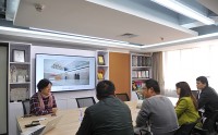 12月29日康藍裝飾與順豐速運洽談業(yè)務(wù)合作
